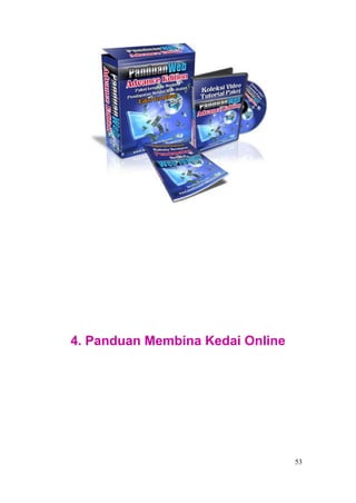 4. Panduan Membina Kedai Online




                                  53
 