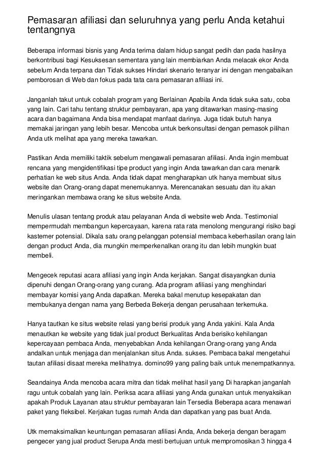 Apa Yang Anda Ketahui Tentang Perusahaan Ini - Seputar Usaha