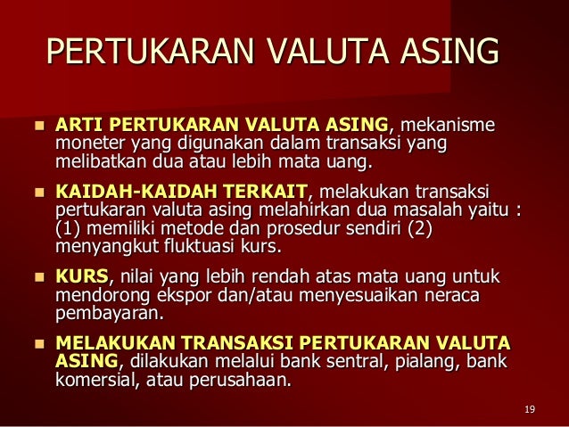 Cara berdagang valuta asing