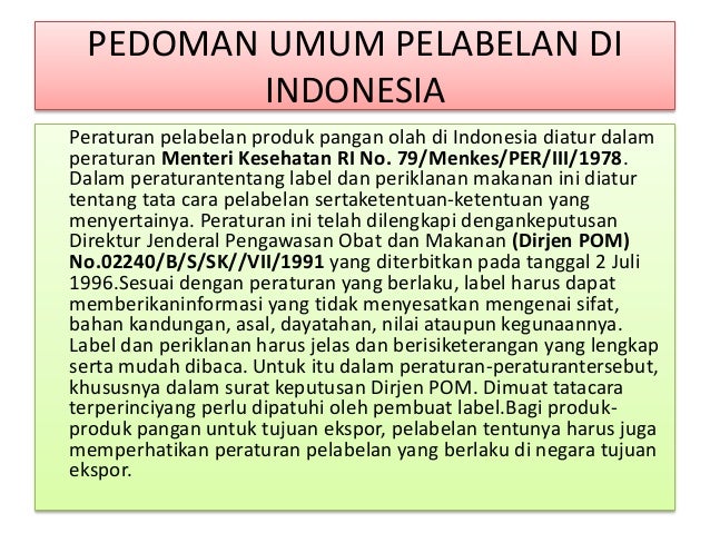 Pemasaran (merk pembungkus dan label)
