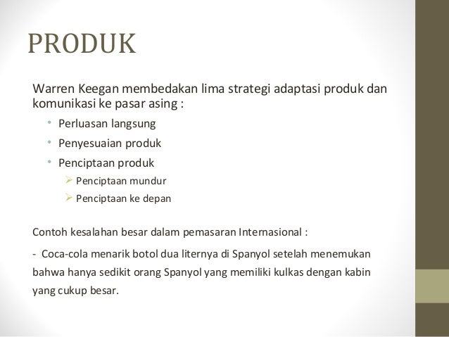 Pemasaran (pasar global)