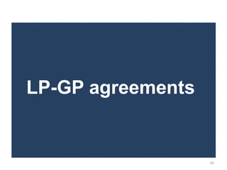 LP-GP agreements


                   29
 