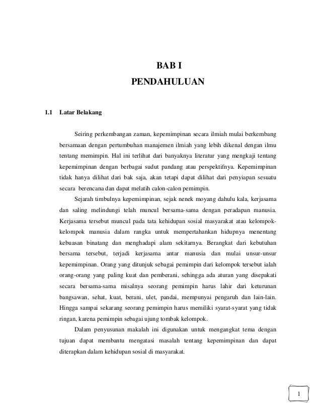 Kepemimpinan Efektif