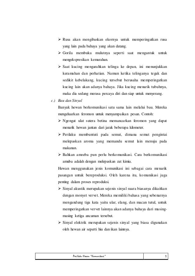 Perilaku Hewan
