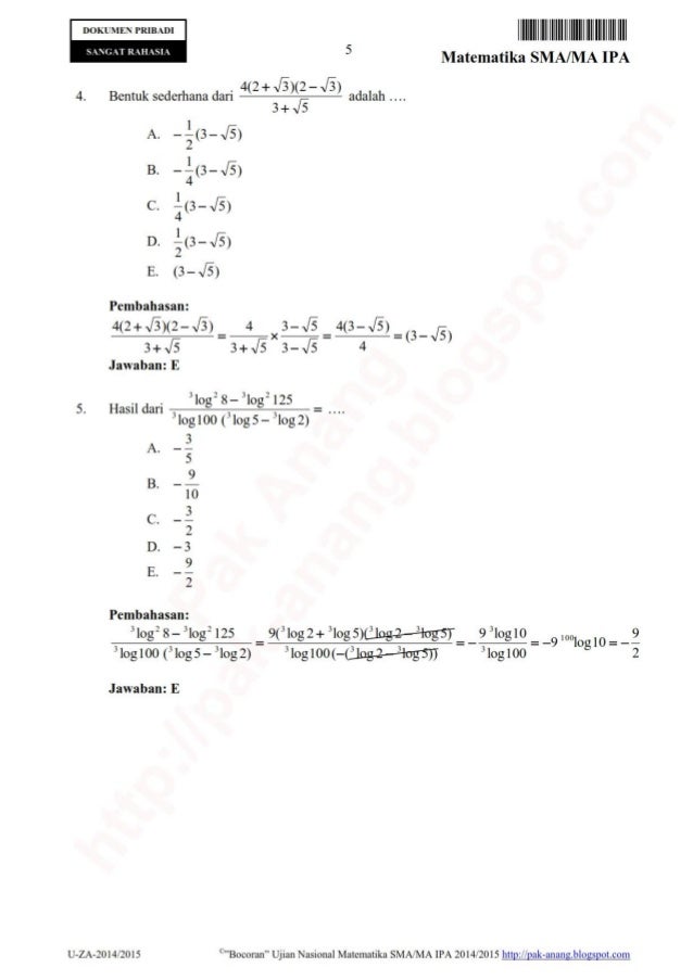 Pembahasan soal un fisika sma 2015 pdf