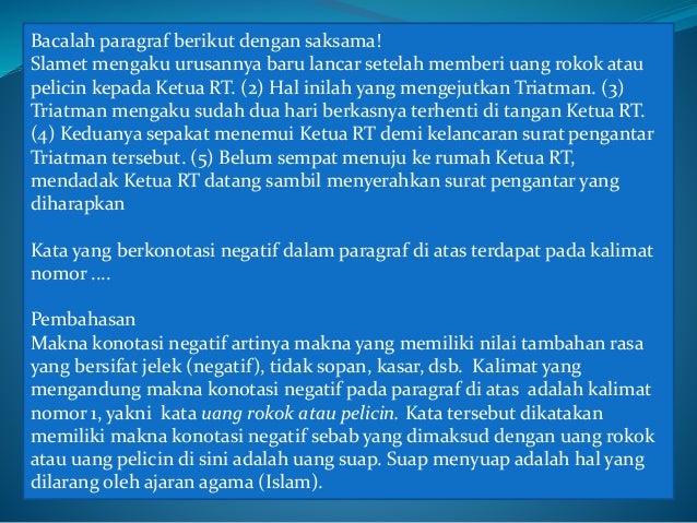Soal Ujian Nasional Un Bahasa Indonesia Paragraf  Foto 