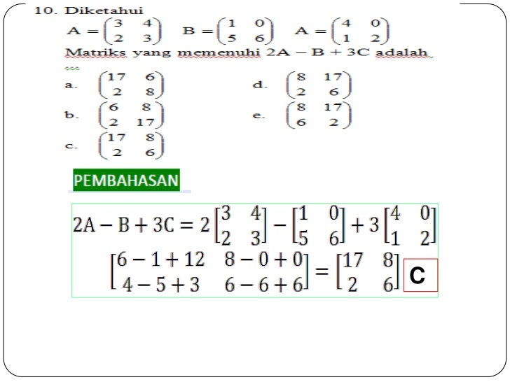Soal Try Out Matematika Smk Tehnik