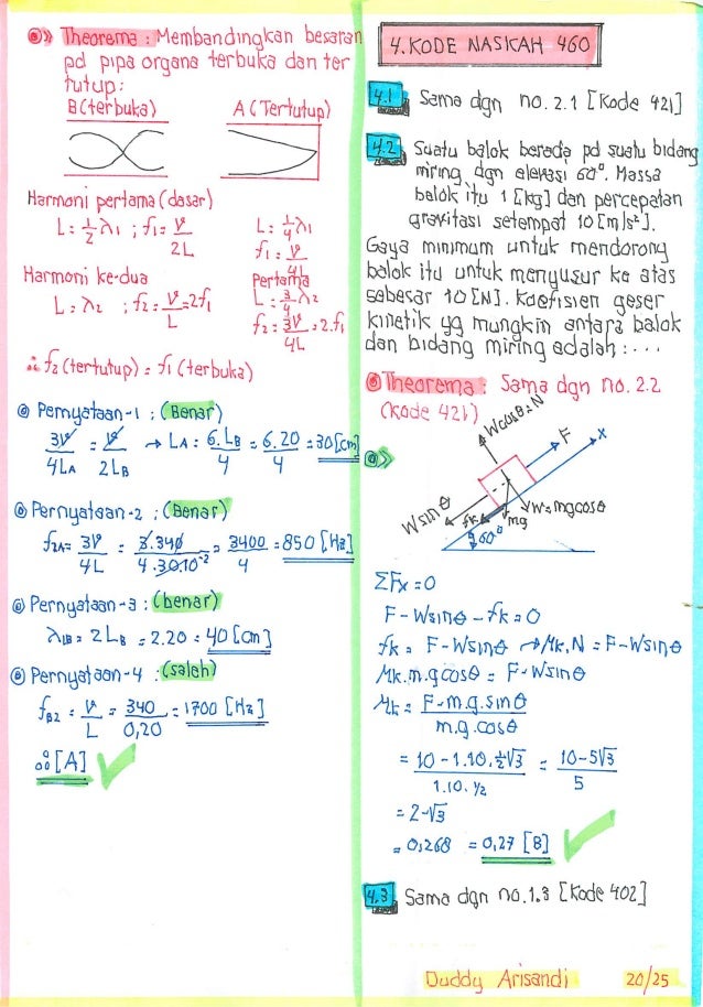 Pembahasan Soal Fisika Saintek Sbmptn 2018 Kode Naskah 402 421 457 46
