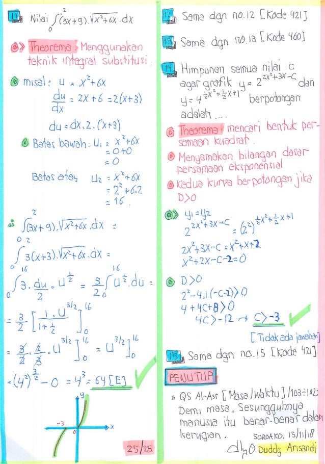 Pembahasan Soal Matematika Tkd Saintek Sbmptn 2018 Kode Naskah 421 45