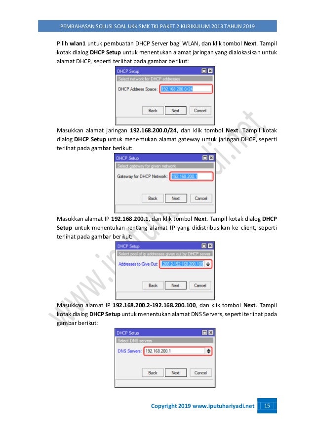 Pembahasan Soal Uji Kompentensi Keahlian (UKK) SMK TKJ ...