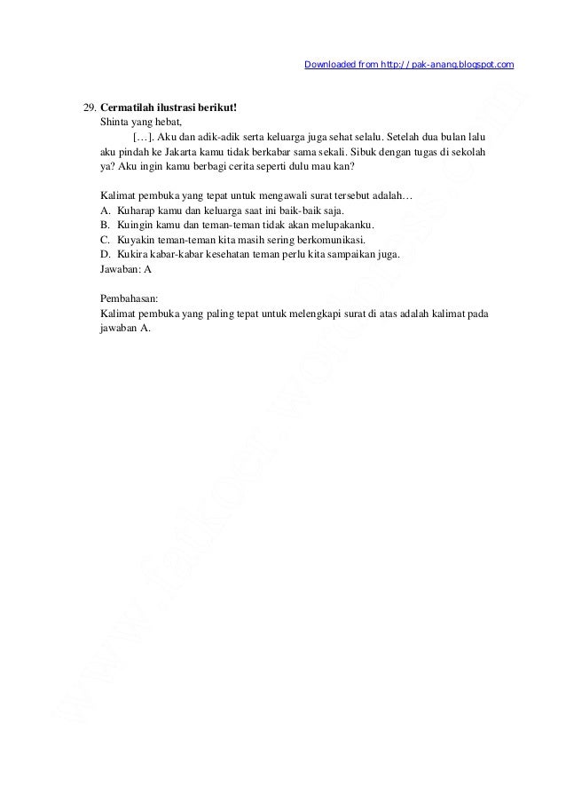 Pembahasan Un Smp Bi 2012 Paket D47