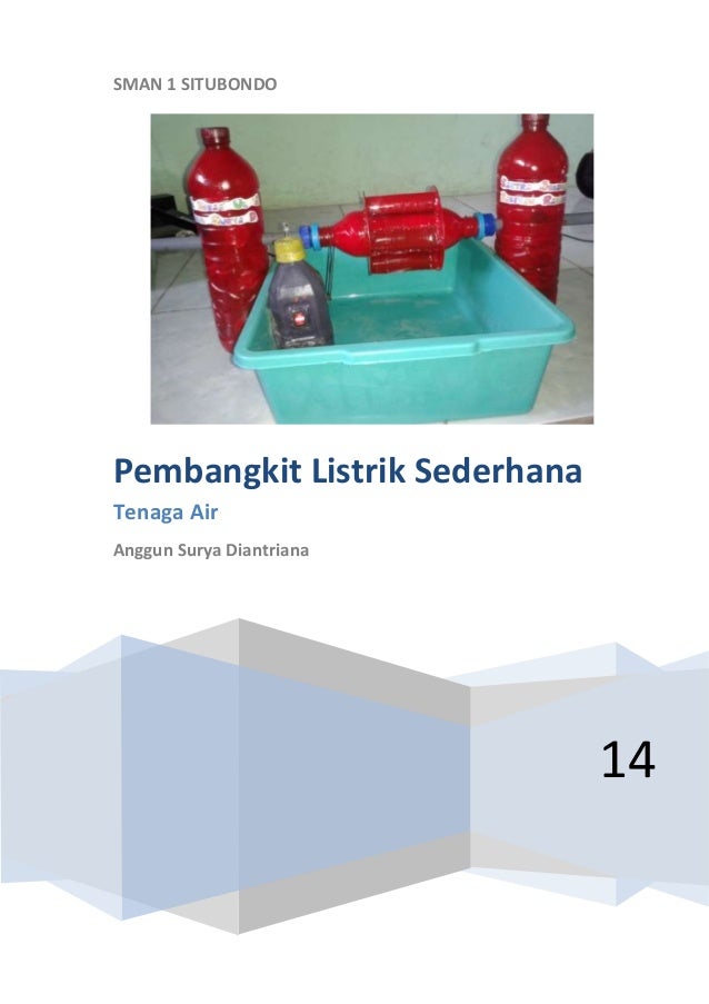  Pembangkit  listrik  sederhana 