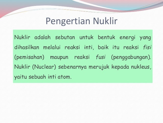 Pembangkit Listrik Tenaga Nuklir Pltn