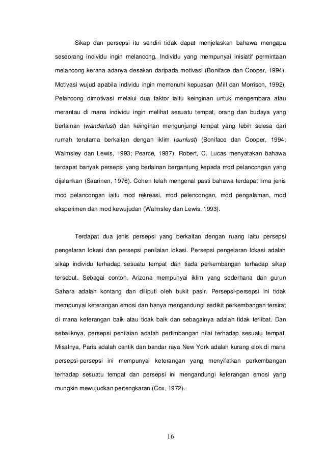 Faedah Melancong Kepada Individu