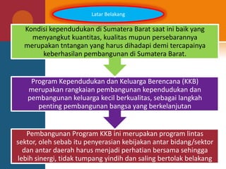 Manfaat Program Kb Pembangunan kependudukan, keluarga berencana dan pemberdayaan perempuan ...
