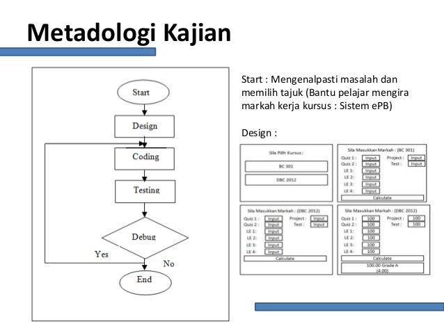 PEMBANGUNAN SISTEM e-PB UNTUK PENGIRAAN MARKAH DAN GRED BAGI KURSUS