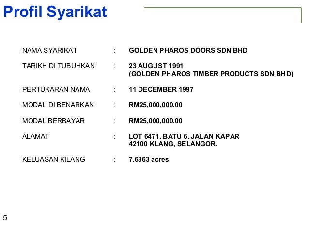 Contoh Profil Syarikat Makanan / Contoh cv lamaran kerja berikut dapat