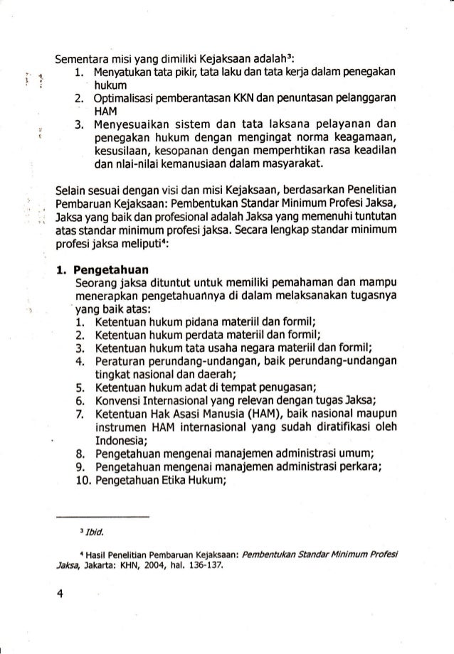 Pembaruan Rekrutmen Calon Jaksa