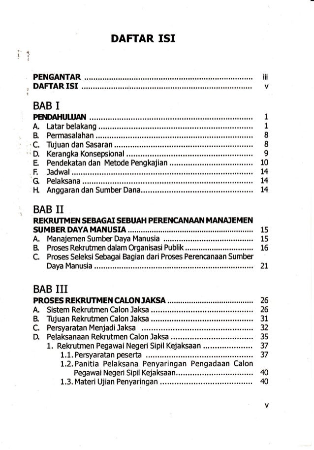 Pembaruan Rekrutmen Calon Jaksa