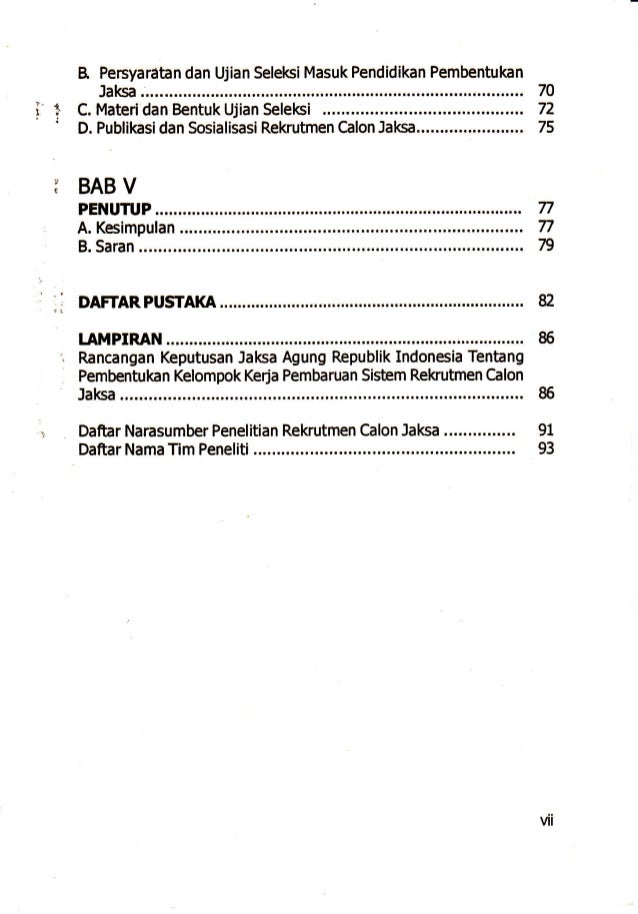 Pembaruan Rekrutmen Calon Jaksa
