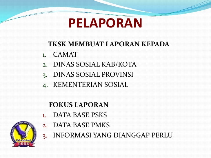 Contoh Laporan Tksk