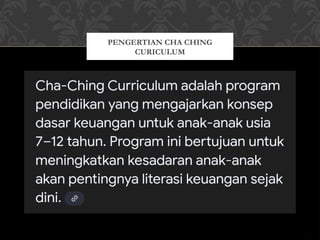 PEMBELAJARAN 1 CHA CHING CURRIKULUM.pptx