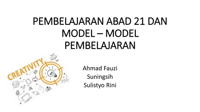 Pembelajaran Abad 21 Pptx
