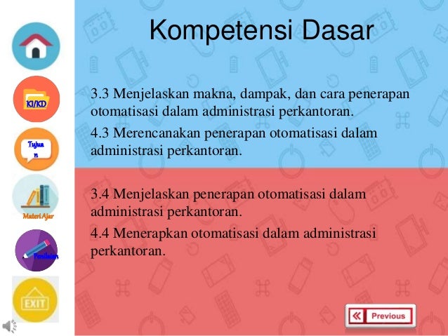 Pembelajaran Administrasi Perkantoran Pembelajaran Administrasi Perkantoran