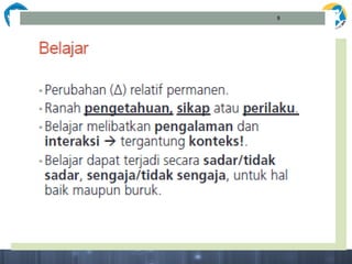 pembelajaran materi untuk aktifitas interaktif