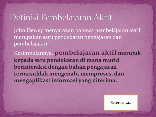 Pembelajaran Aktif Nab Ogy Paih