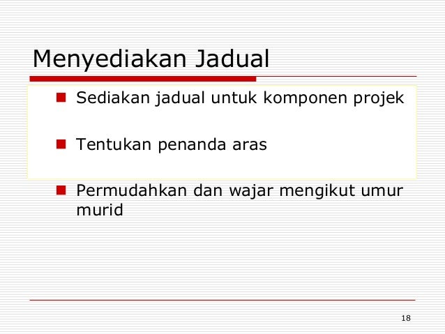 Pembelajaran berasaskan projek (pbp)
