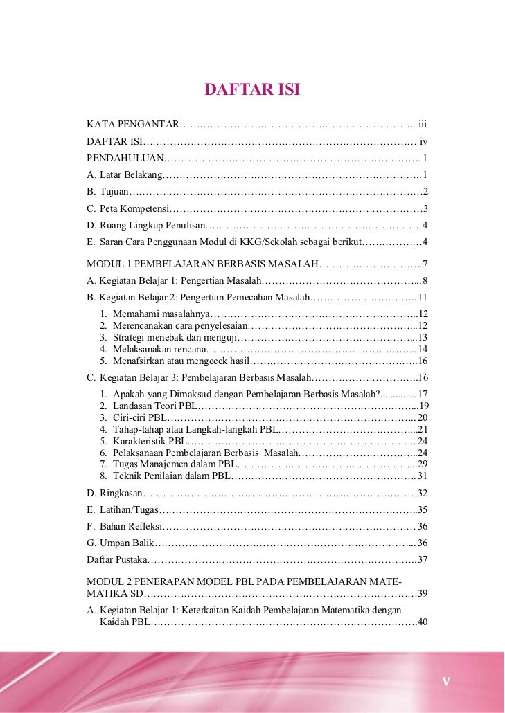 Pembelajaran Berbasis Masalah Matematika di SD