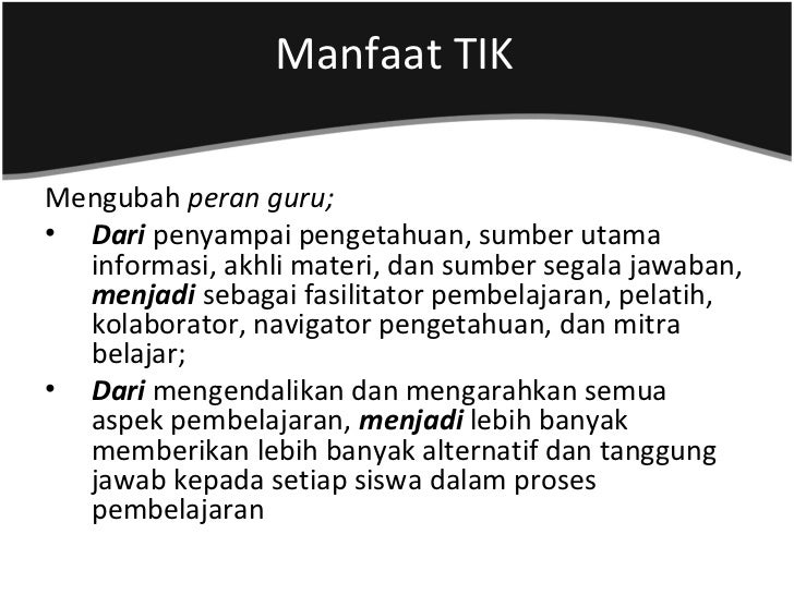 Pembelajaran berbasis tik