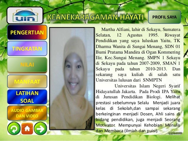 Pembelajaran interaktif tentang keanekaragaman hayati