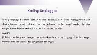 Pembelajaran Mendalam Coding dan AI.pptx