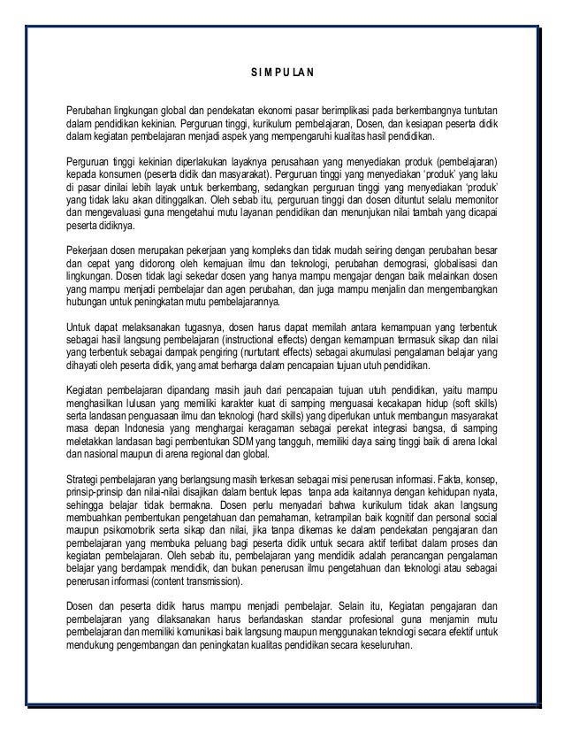 Pembelajaran Mendidik Dan Pendekatan Pedagogi Kritis
