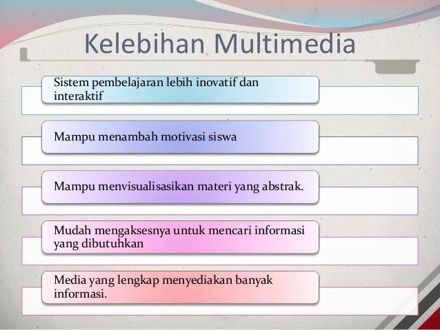Pembelajaran Multimedia