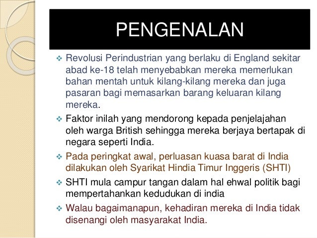 Reaksi Masyarakat Tempatan Terhadap Perluasan Kuasa Barat