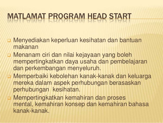 Pembentangan Headstart