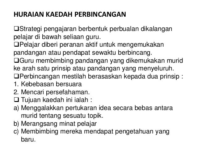 Kaedah Pengajaran Berasaskan Pembentangan