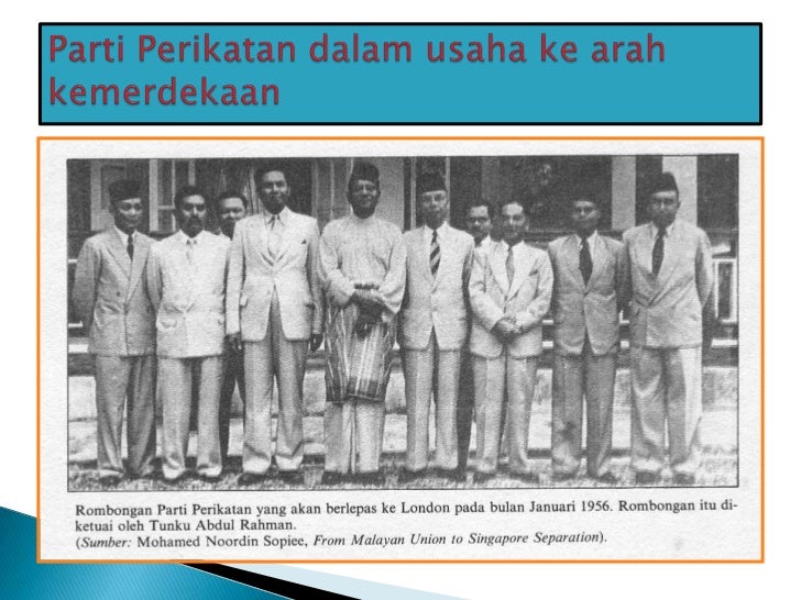 Proses Kemerdekaan Tanah Melayu 1957