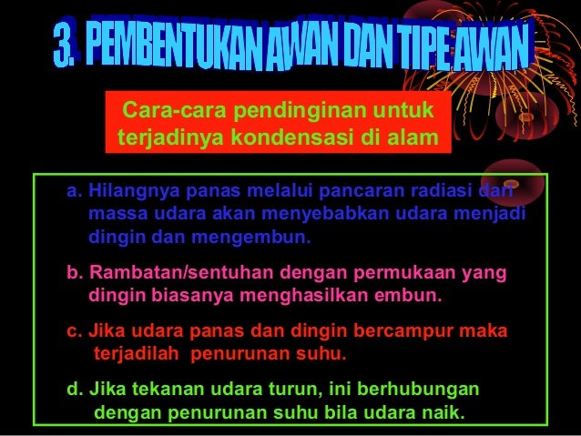 Agroklimatologi Pembentukan Awan Dan Hujan