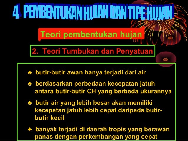 Agroklimatologi Pembentukan Awan Dan Hujan