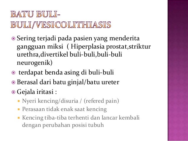 Pembentukan batu kemih 2013