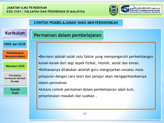 Contoh Soalan Kuiz Sains Sekolah Menengah - Selangor t