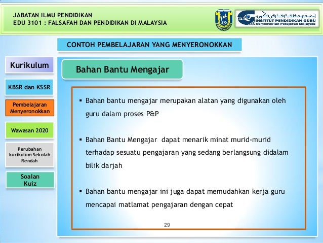 Pembentukan dan Pelaksanaan KBSR dan KSSR Pembentukan dan Pelaksanaan KBSR dan KSSR