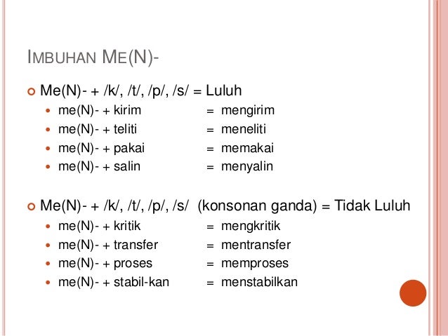 Pembentukan kata