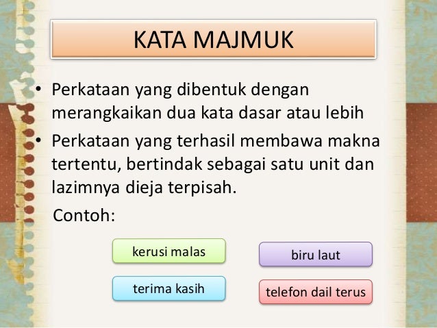 Pembentukan kata nama Pembentukan kata nama