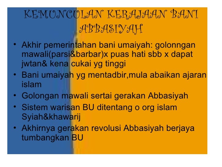 Pembentukan Kerajaan Islam Sumbangannya