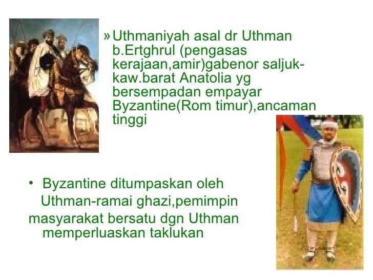 pembentukan kerajaan turki uthmaniyah